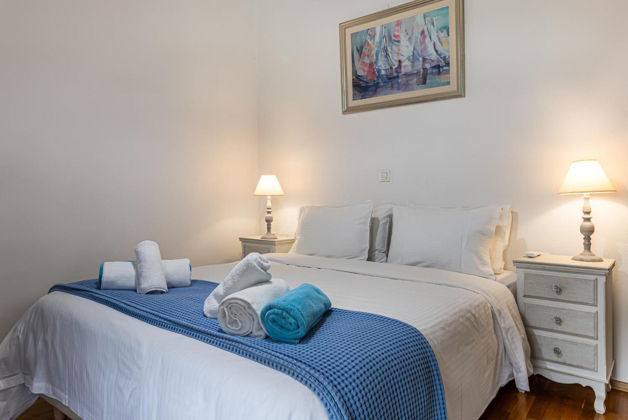 Dimitra Apartment With Private Pool And Sea View -The Ground Floor Of A Two Storey Building Daratsos Exterior foto